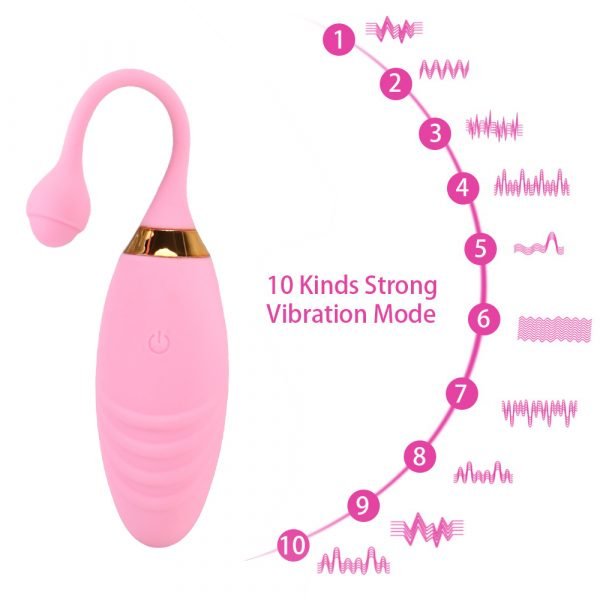 Vibrateur 10 Vitesses Sans Fil - Stimulation Clitoris et Anal - Image 4