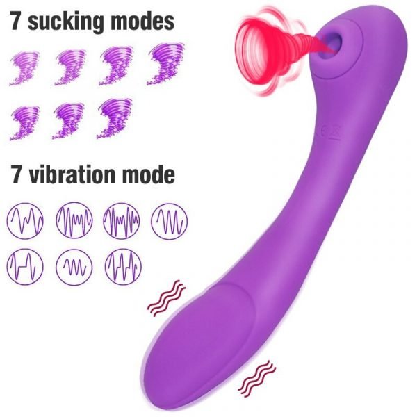 Vibromasseur Suceur de Clitoris et Tétons - Puissant - Image 16