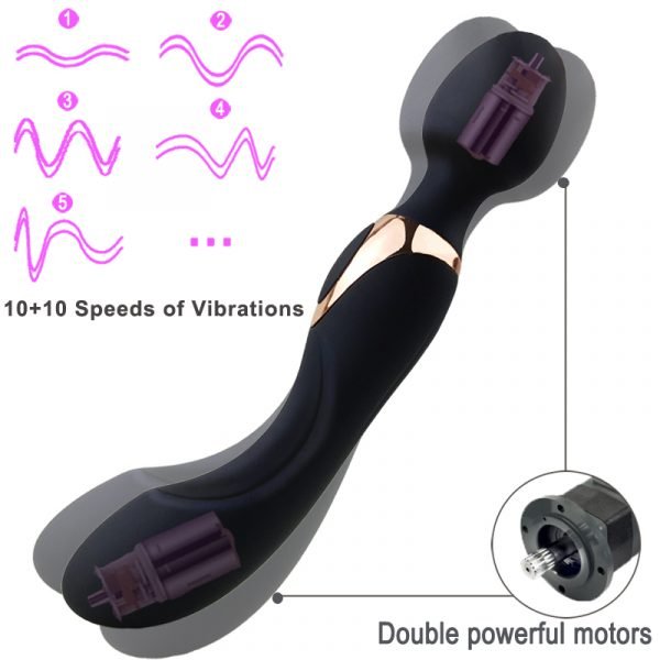 10 Speeds Powerful Big Vibrators for Women Magic Wand Body Massager Sex Toy For Woman Clitoris Stimulate Female Sex Products - Image 4