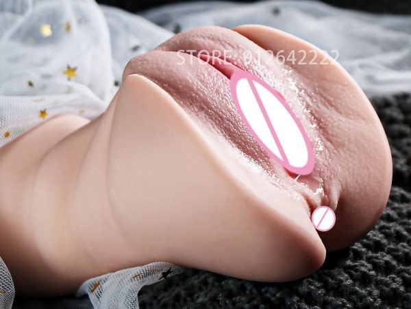 18+ Realistic Vagina Masturbator Cup Skin Pocket Pussy Male Masturbator Anal Oral Cup Adult Sex Toys for Men Masturbation XXX - Image 5