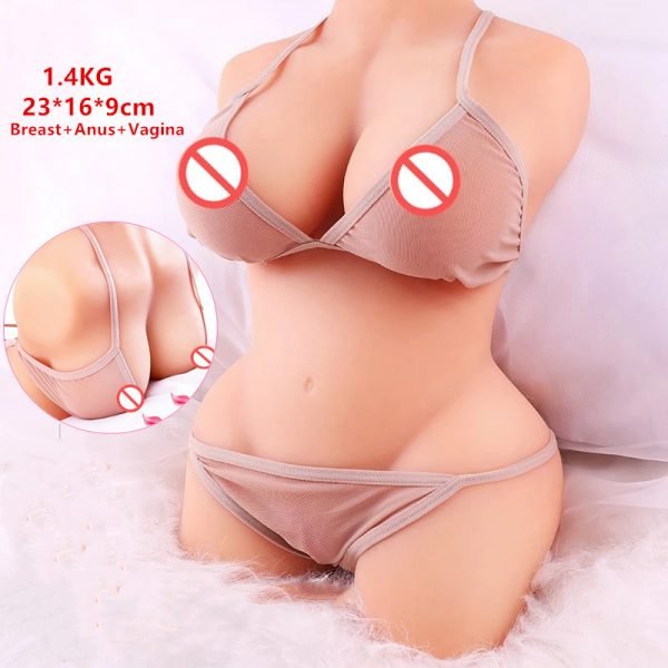 3D Silicone Doll Adult Sex Toys Artificial Vagina Anus Penis Massager Male Porn Products Masturbators Male Sex Products