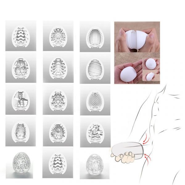 6 Stytle Masturbator Egg for Men Male Penis Toy Anal Sex Shop Sexitoys Sex Toys Vagina Adult Toys 18 Pocket Pussy Toy Box Hidden - Image 3