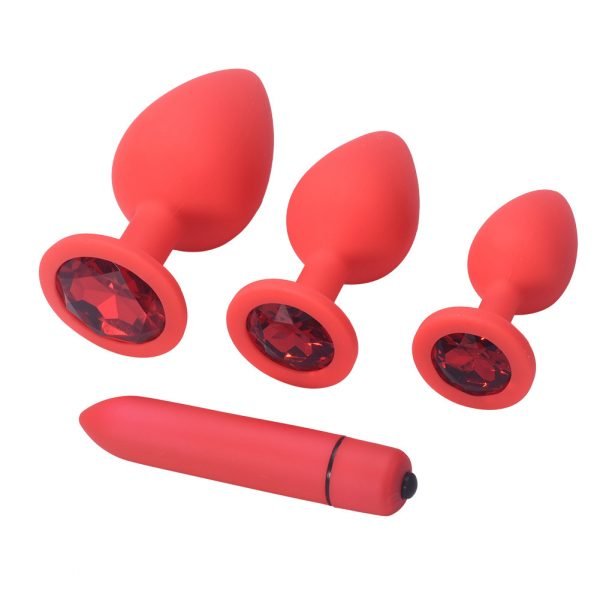 Adult Silicone Anal Plug Dildos Bullet Vibrator Butt Plugs Sex Toys for Women Men Gay Prostate Massager Anal Masturbating S/M/L - Image 2