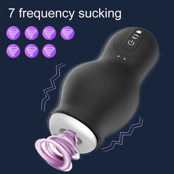 Automatic Male Masturbator Vibration Blowjob Real Air Sucking Machine Vagina Masturbation Cup Sex Toys Adult Goods for Men - Image 3