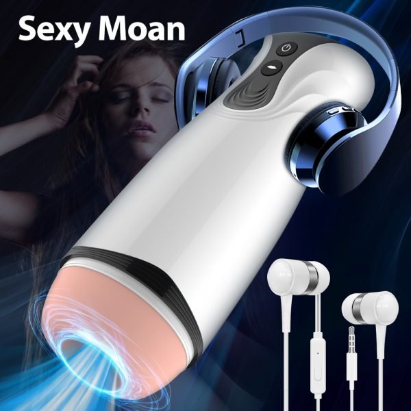 Automatic Male Masturbators Sexy Toys For Men With Vibrator Blowjob Sucking Machine Realistic Vagina Onahole Pussy Adult Sex Toy - Image 3