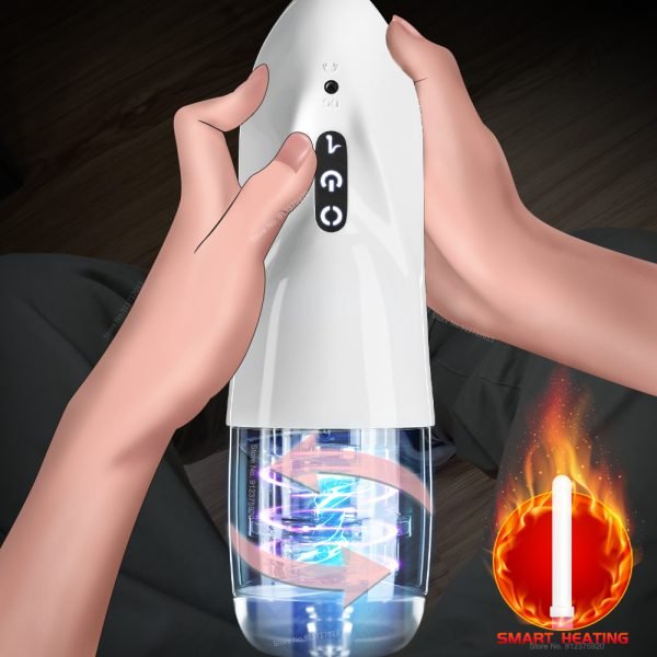 Automatic Rotation Male Masturbator Cup Sex Machines Silicone Vagina Real Pussy Blowjob Pocket Adult Masturbation Toys for Men