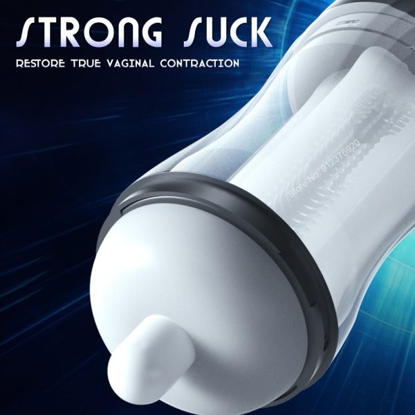 Automatic Sucking Male Masturbator Vagina Blowjob Pussy Sex Machine for Men Realistic Vibrating Masturbation Cup Adults 18 Toy - Image 2