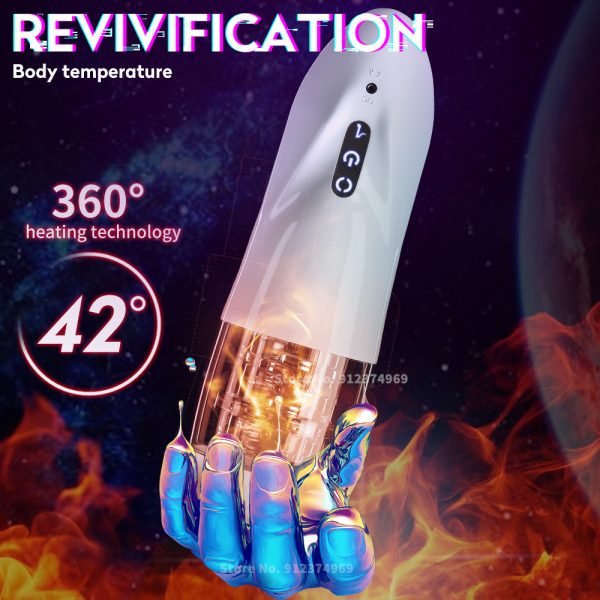 Automatic Telescopic Rotation Male Masturbator 10 adjustable Modes pussy adult Masturbator Cup Electric Climax Sex Toy for Men - Image 2