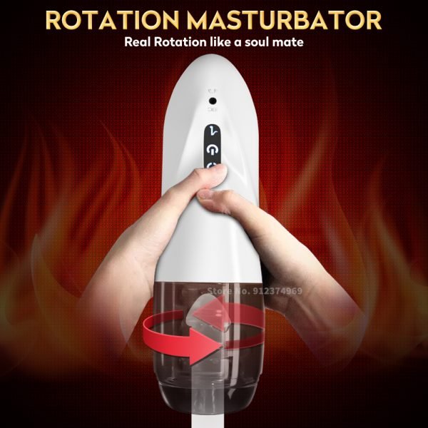 Automatic Telescopic Rotation Male Masturbator 10 adjustable Modes pussy adult Masturbator Cup Electric Climax Sex Toy for Men - Image 5