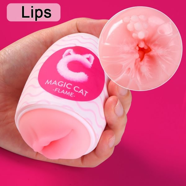 BODYPRO Masturbation Egg Portable Masturbation Cup Pocket Pussy Real Vagina Anal Oral Sex Aircraft Cup Sex Toys For Men - Image 2