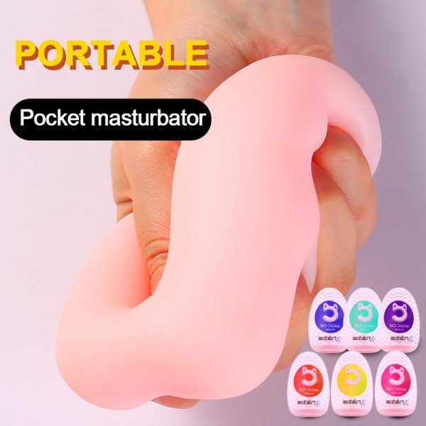 BODYPRO Masturbation Egg Portable Masturbation Cup Pocket Pussy Real Vagina Anal Oral Sex Aircraft Cup Sex Toys For Men - Image 3