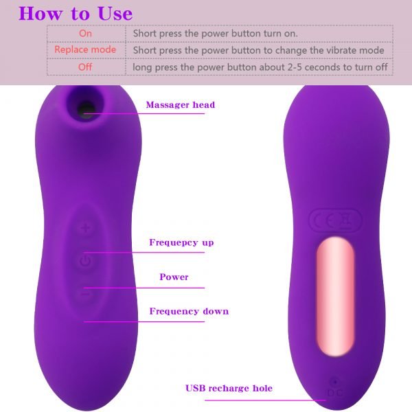 Clit Sucker Vibrator Blowjob Tongue Licking G Spot Massage Clitoris Stimulator Nipple Sucking Erotic Sex Toys for Women Sexo - Image 3