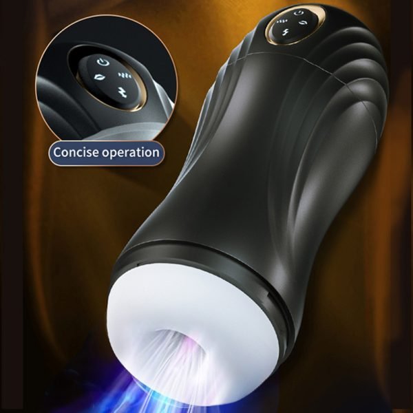 Male Masturb Toys Automatic Masturbator Cup Vacuum Sucking Vibrater Real Vaginal Pussy Sucking Pocket Blowjob Oral Sex for Men - Image 5