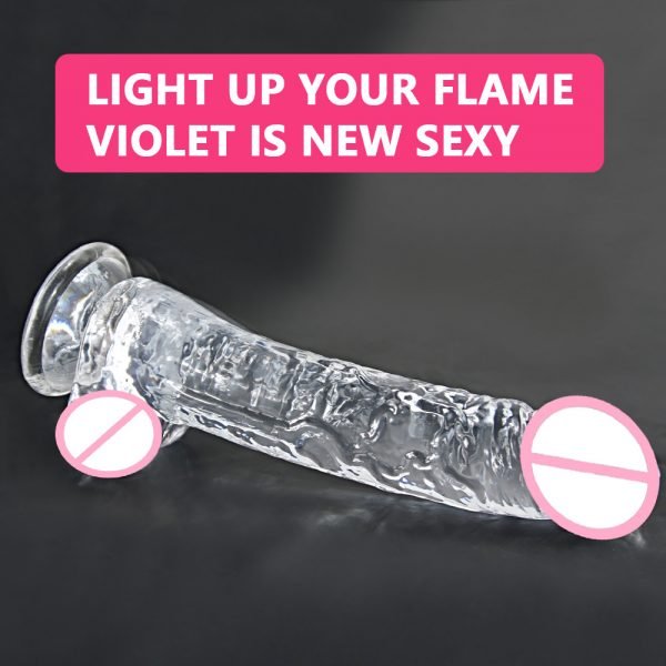 New Realistic Dildos Erotic Jelly Dildo With Super Strong Suction Cup Sex Toys for Woman Men Artificial Penis G-spot Simulation - Image 3