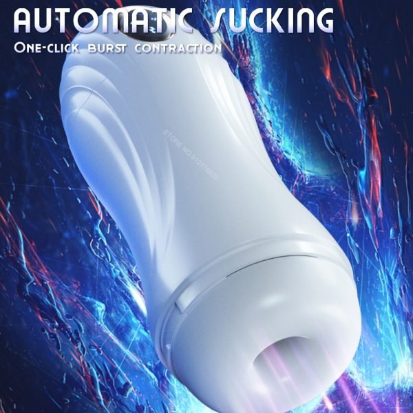 Real Automatic Sucking Male Masturbation Cup Oral Vagina Adult Suction Vibrator Masturbator Toys For Men Blowjob Sex Machine - Image 6