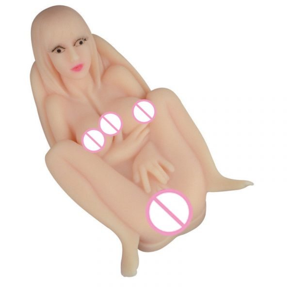 Realistic Anime Sex Doll Adult Sex Toys High Quality Inflatable Dolls Silicone Soft Big Breasts Vagina Anal Metal Skeleton 18+