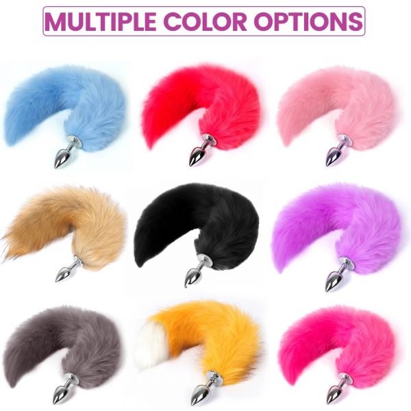 Sexy Fox Tail Butt Plug Metal Anal Plug Anal Toys For Women Cosplay Bdsm Sex Games For Couples Sex Goods Shop toys For Adults 18 - Image 4