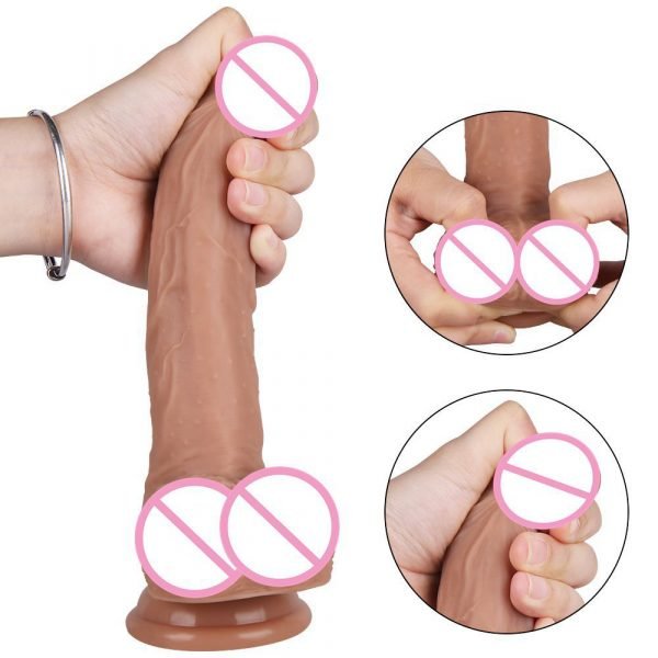 Silicone Dildo Realistic 1:1 Sex Toy for Women Soft Dildo Realistic with Suction Cup Huge Dick Artificial Fake Penis Godemichets - Image 4