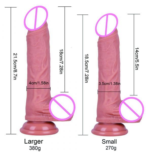 Silicone Dildo Realistic 1:1 Sex Toy for Women Soft Dildo Realistic with Suction Cup Huge Dick Artificial Fake Penis Godemichets