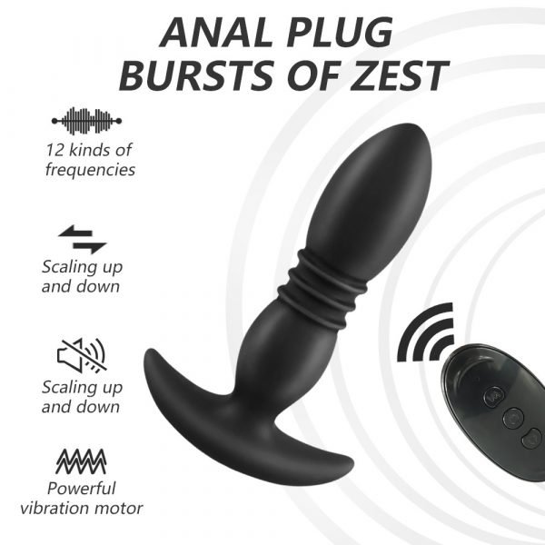 Wireless Anal Plug Male Masturbator Anal Vibrator Dildo For Men Prostate Massager G-spot Stimulation Adult Sex Toys for Men Shop - Image 4