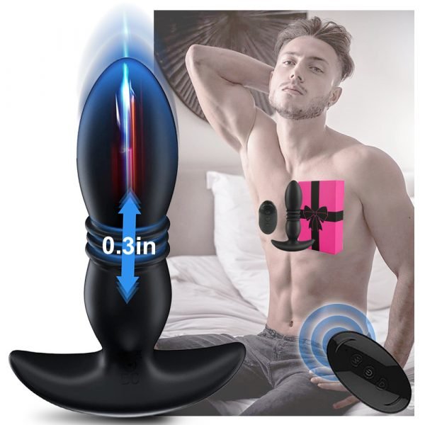 Wireless Anal Plug Male Masturbator Anal Vibrator Dildo For Men Prostate Massager G-spot Stimulation Adult Sex Toys for Men Shop