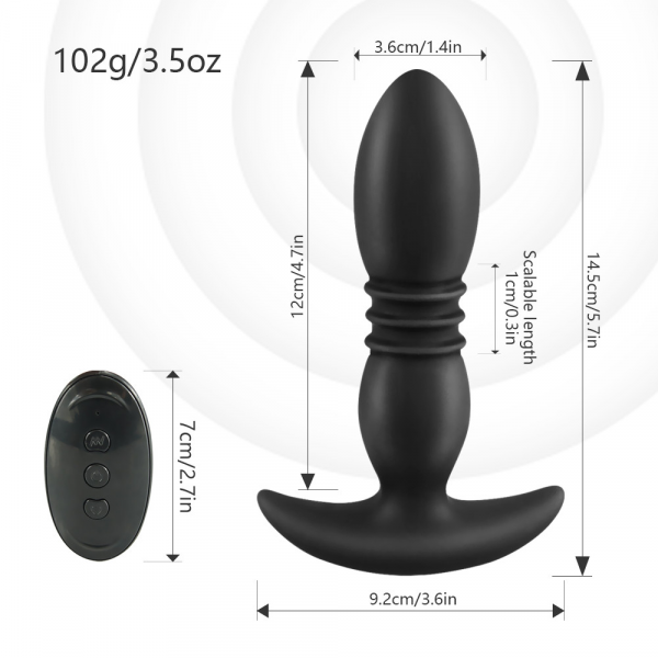 Wireless Anal Plug Male Masturbator Anal Vibrator Dildo For Men Prostate Massager G-spot Stimulation Adult Sex Toys for Men Shop - Image 6